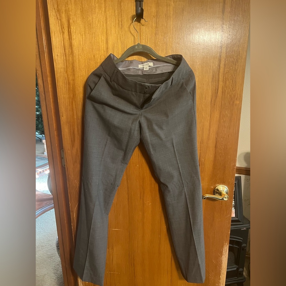 Banana republic Martin fit gray career pants